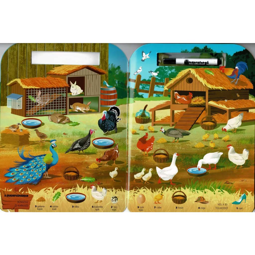 Prezeraj a zakrúžkuj - Na farme kép 2