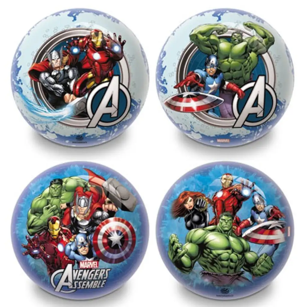 Avengers-Pomstitelia gumená lopta 14 cm dve druhy