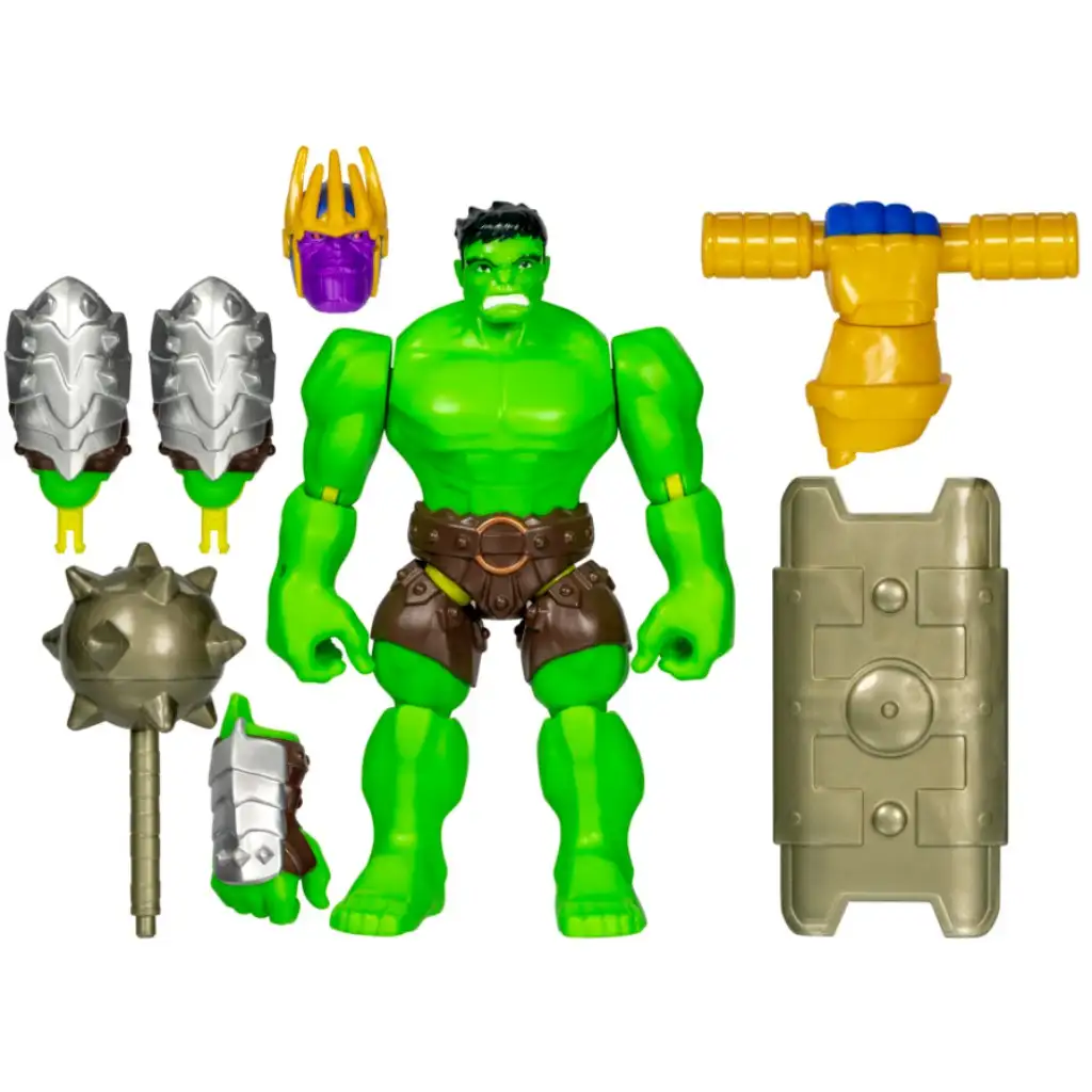 Marvel Mix Mashers: Avengers Hulk figúrka s doplnkami - Hasbro kép 2