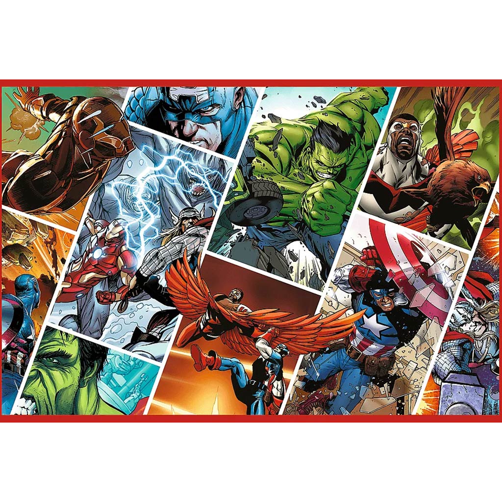 Avengers – Ochrancovia sveta 2 × 200-dielne puzzle – Trefl kép 2