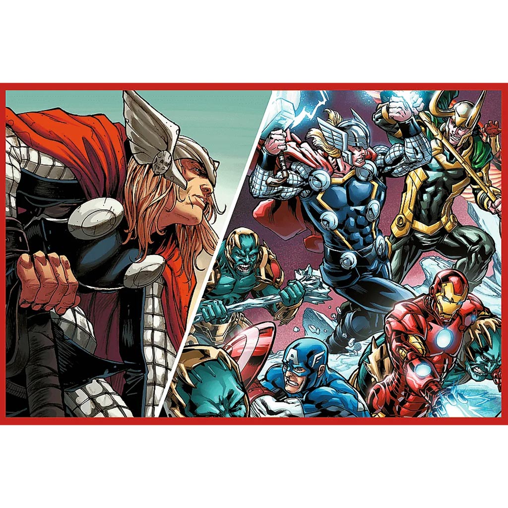 Avengers – Ochrancovia sveta 2 × 200-dielne puzzle – Trefl kép 3