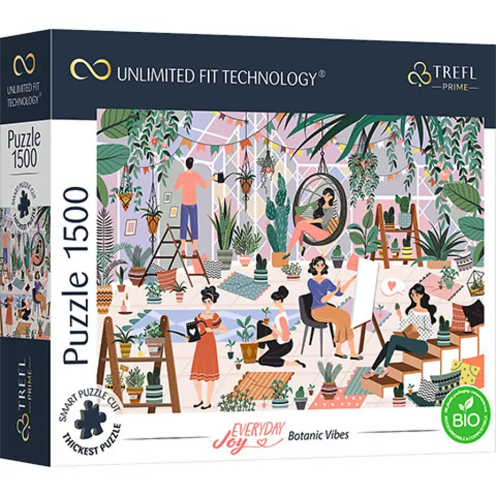 Botanic Vibes 1500 ks UFT puzzle - Trefl