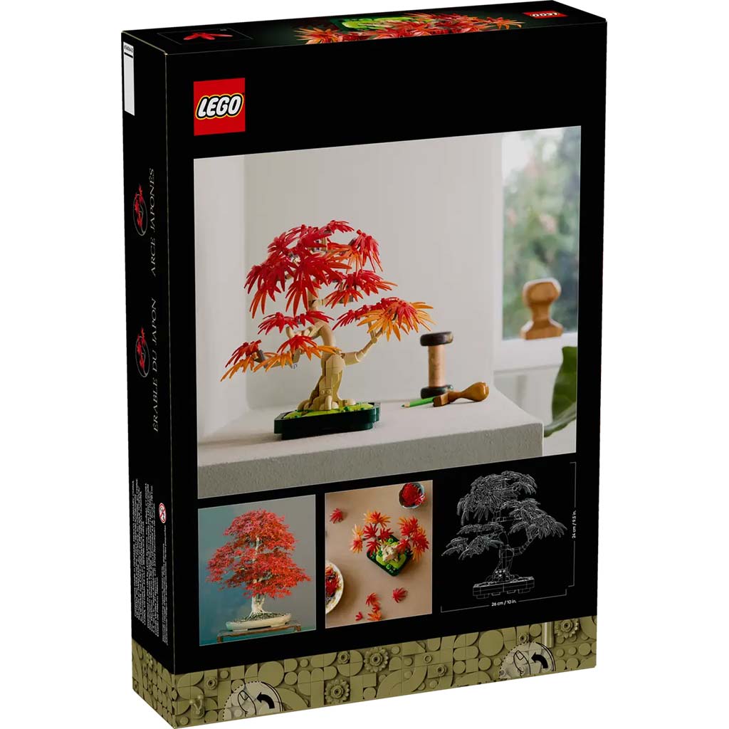 LEGO® Botanicals: Bonsaj japonského javora s červenými listami (10348) kép 2