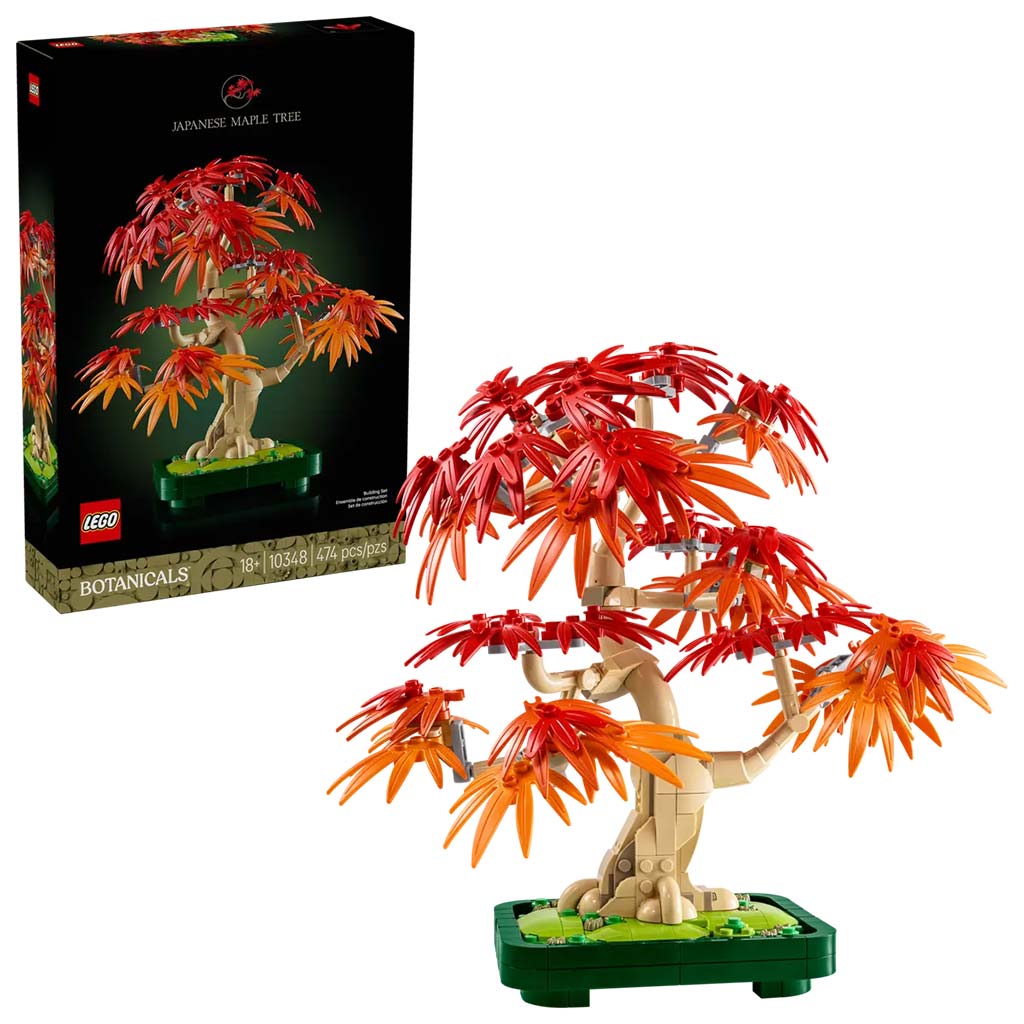 LEGO® Botanicals: Bonsaj japonského javora s červenými listami (10348)