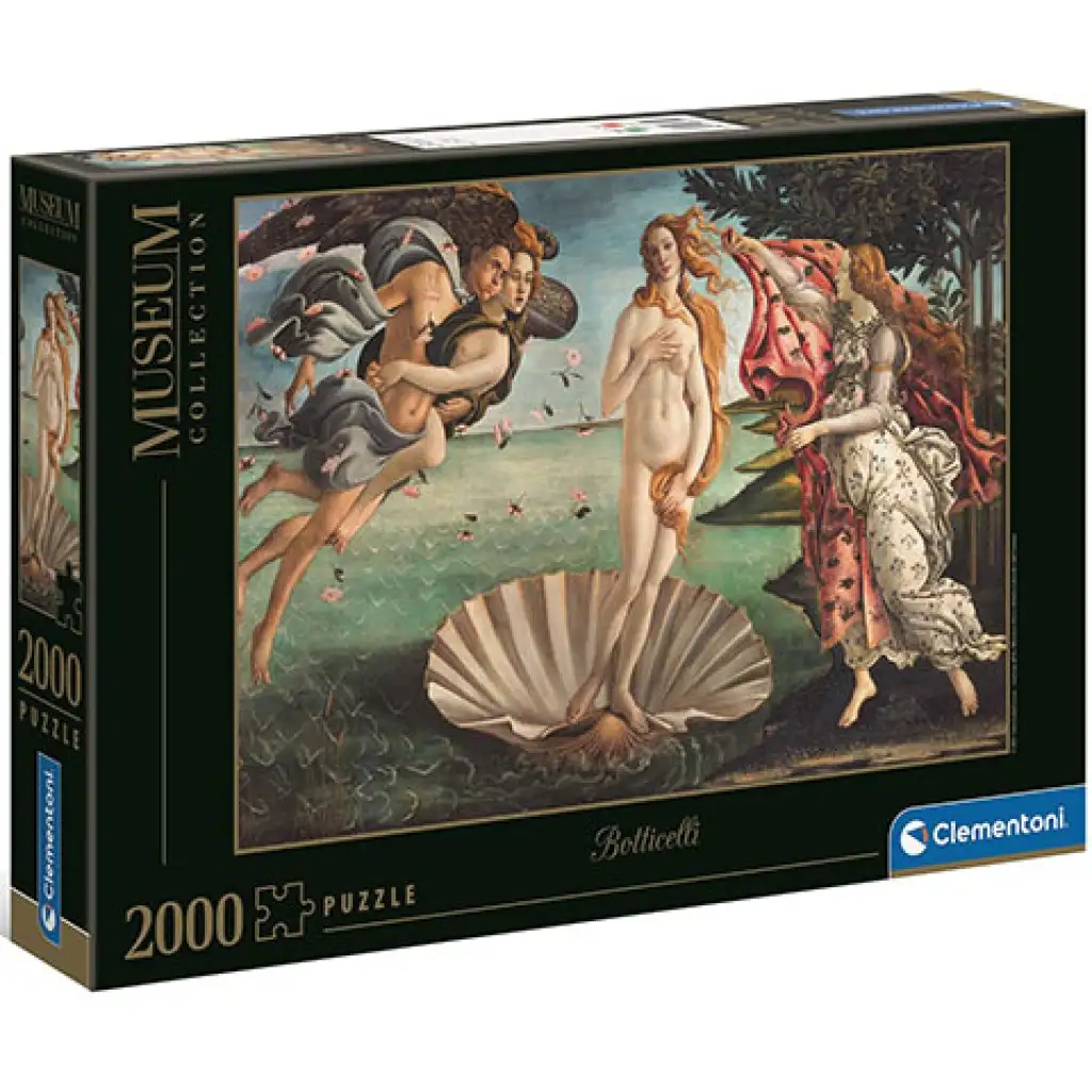 Botticelli: Zrodenie Venuše Múzeum HQC puzzle 2000ks - Clementoni