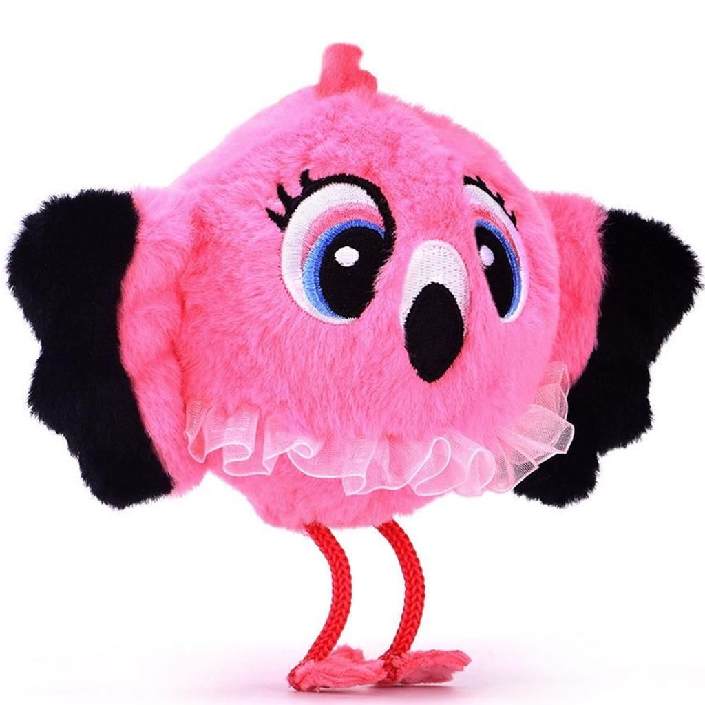 Bouncibles: Skákajúca plyšová lopta - Mimi, ružový plameniak kép 2