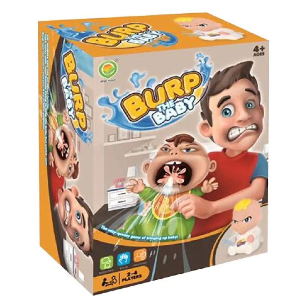 Burp the baby rodinná spoločenská hra