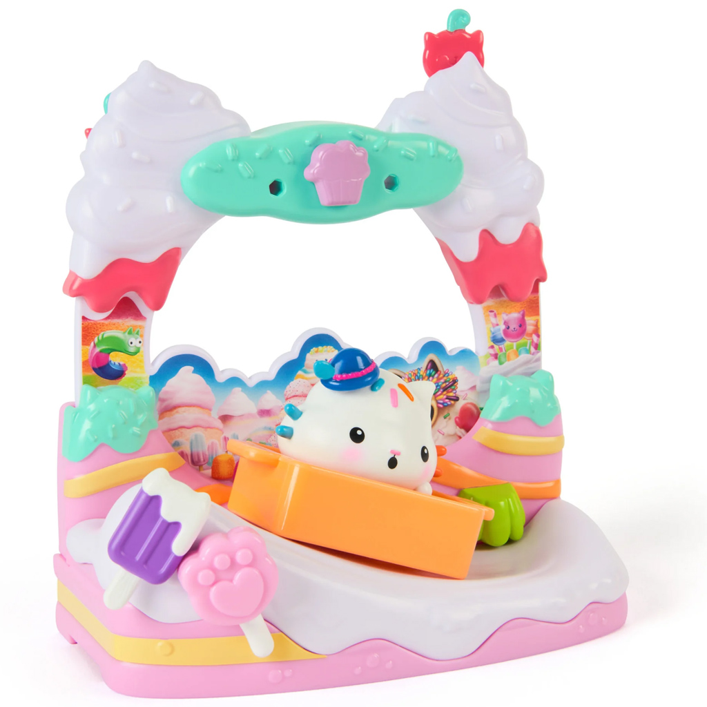 Gabi domček pre bábiky Kino: Mačička Sušienka sladký balkón herná súprava - Spin Master kép 2