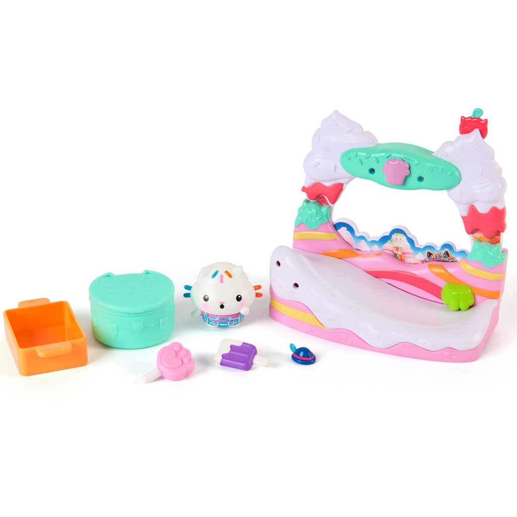 Gabi domček pre bábiky Kino: Mačička Sušienka sladký balkón herná súprava - Spin Master kép 3