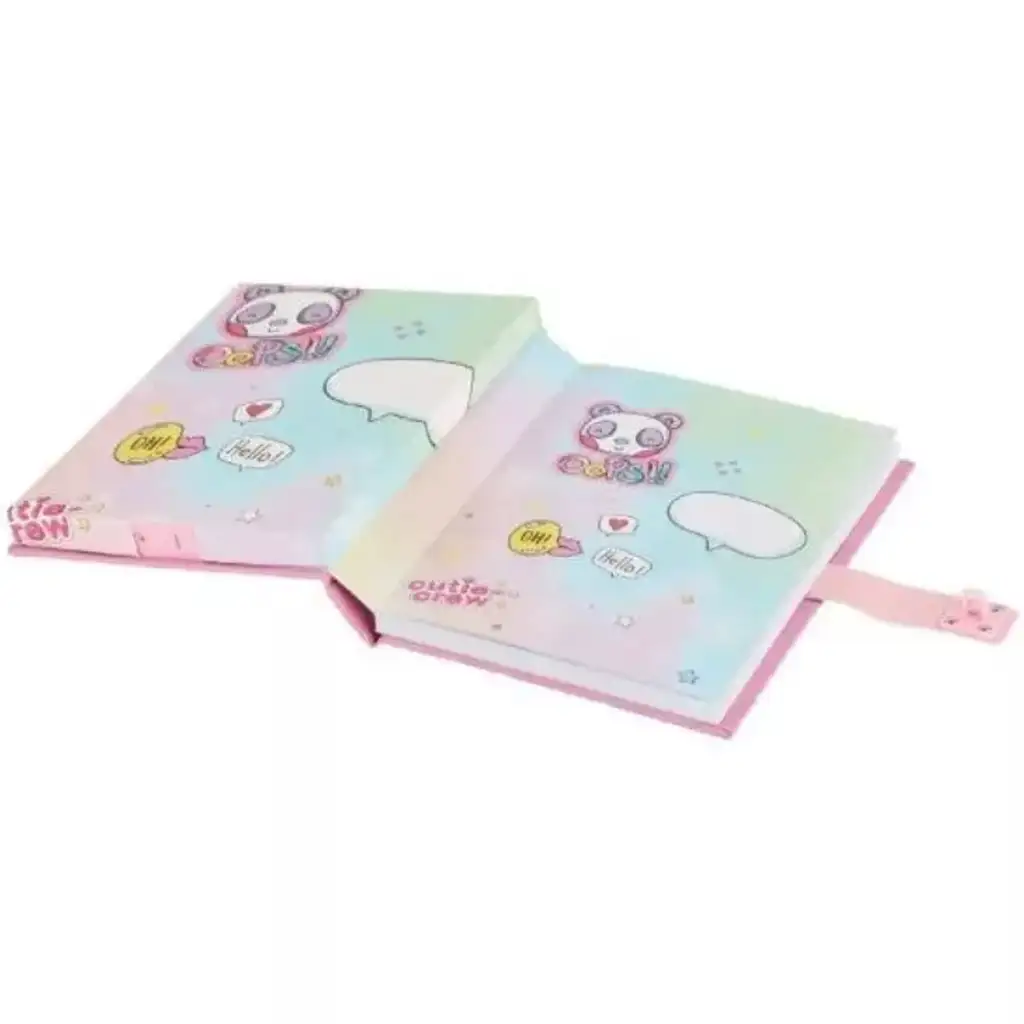 Canenco: Cutie Crew tajný denník s pandou a kódovým zámkom kép 2