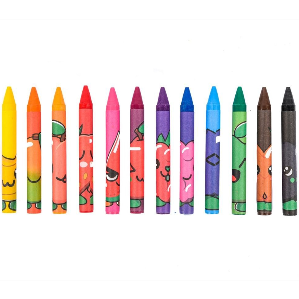 Canenco: FruitySquad 12-dielna súprava voňavých voskových pasteliek kép 2