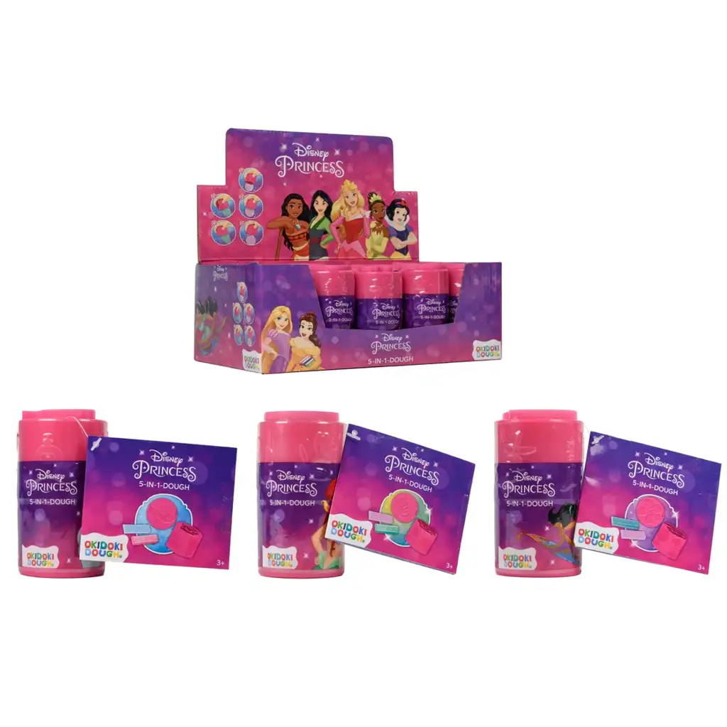 Canenco: Okidoki Dough Disney hercegnők gyurmaszett többféle változatban 1db kép 1