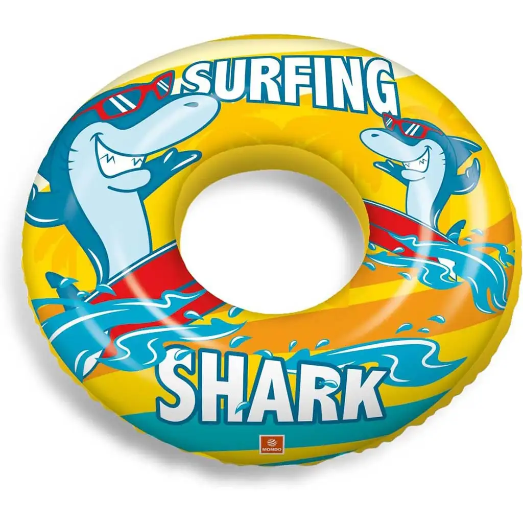 Nafukovacie plávacie koleso so vzorom žraloka 50 cm - Mondo Toys