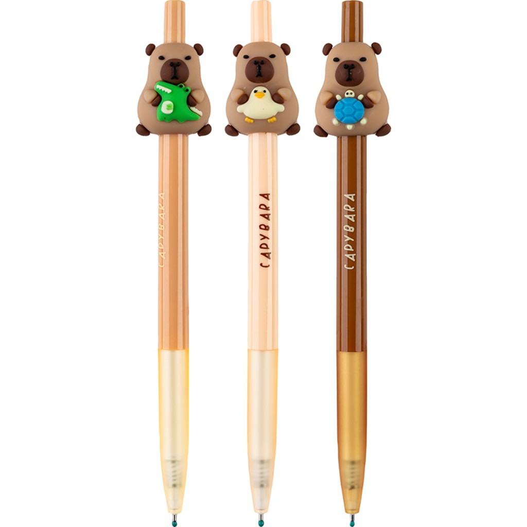 Capybara modré guľôčkové pero s hrotom 0,5 mm v rôznych variantoch, 1 ks