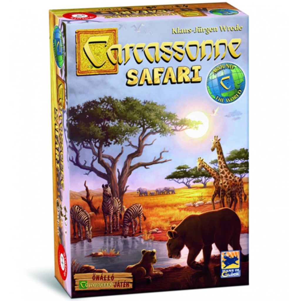 Carcassone Safari társasjáték - Piatnik kép 1