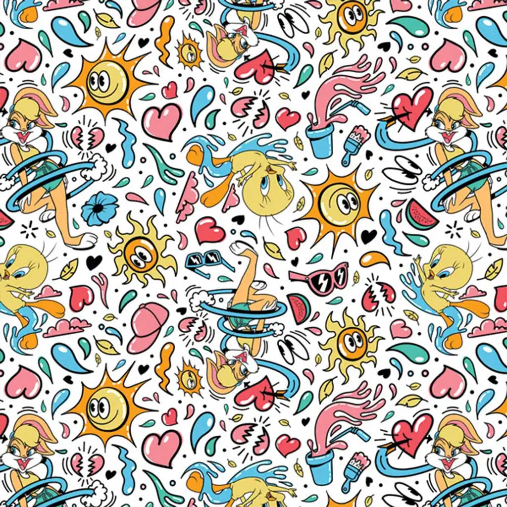 Cardex: Exkluzívny baliaci papier Bugs Bunny a Tapsi Hapsi 100x70 cm