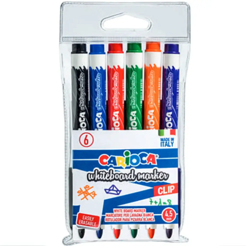 Carioca Whiteboard fixky na tabulu 4,5mm 6ks