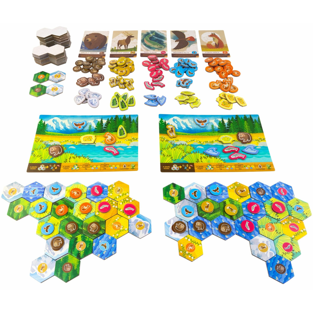 Cascadia junior stolová hra kép 2