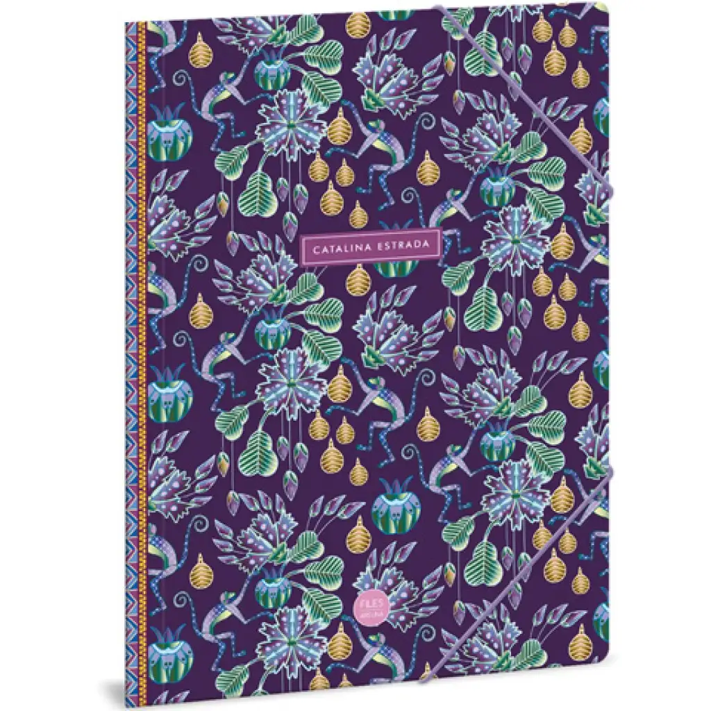 Catalina Estrada opica priečinok na dokumenty s gumou A/4