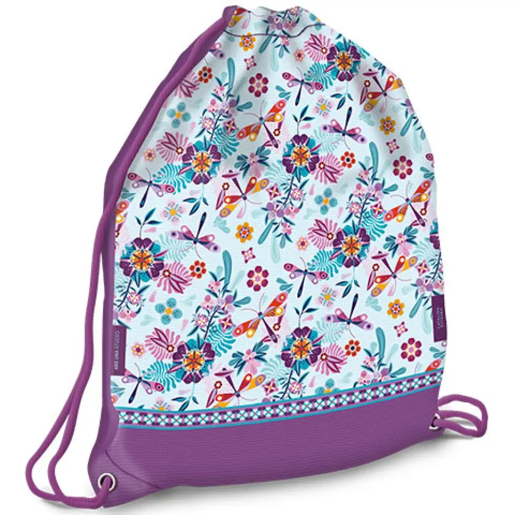 Catalina Estrada Vážka vrecko na telocvik, športový vak pre tínedžerov