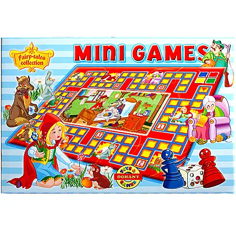 Červená Čiapočka mini spoločenská hra - D-Toys (maďarská verzia)