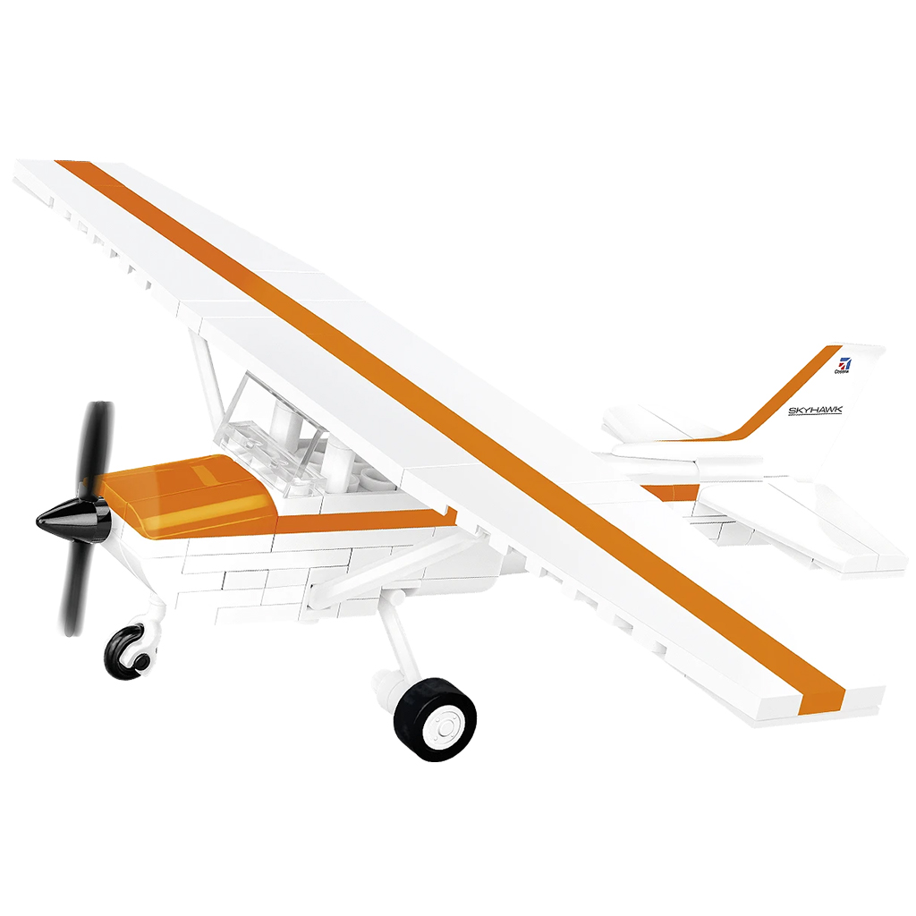 COBI: Cessna 172 Skyhawk oranžovo-biela stavebnica (26623) kép 2