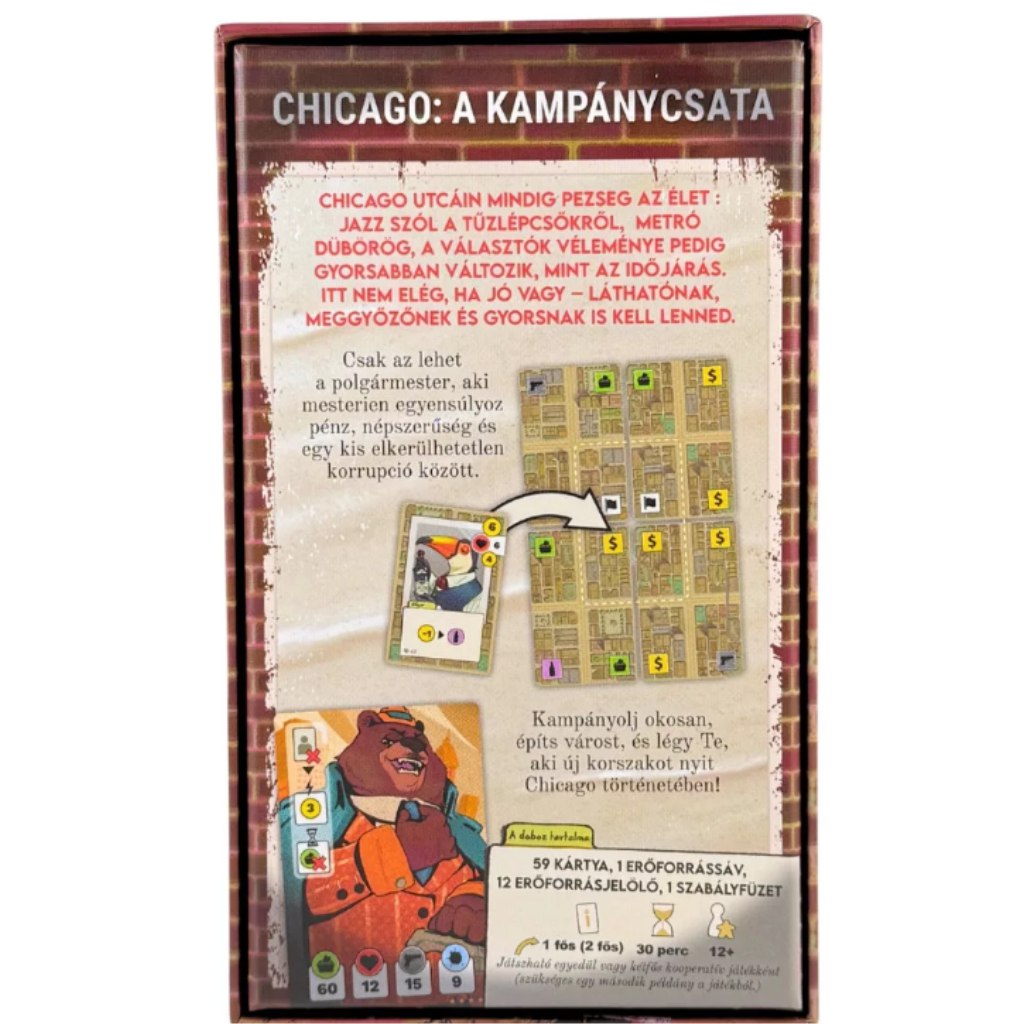 Chicago: kampaňová stolová hra kép 2