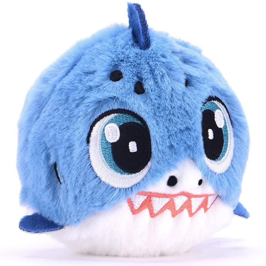 Bouncibles: Skákajúca plyšová lopta - Chompy, modrý žralok kép 2