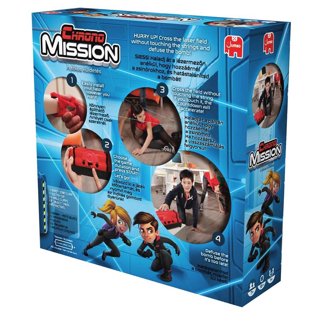 Chrono Mission: Tajná misia spoločenská hra kép 2