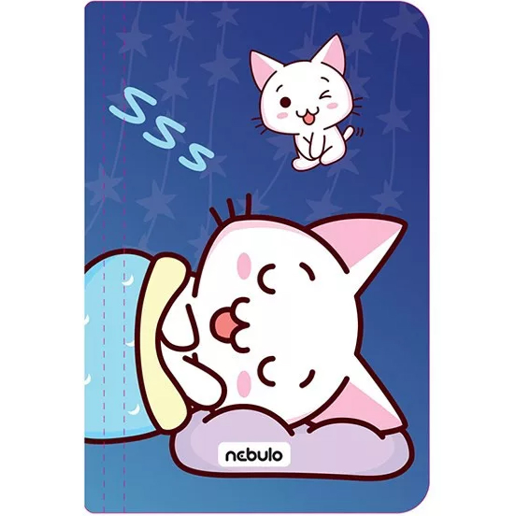 Nebulo: Gumiová mapa formátu A4 Mačka