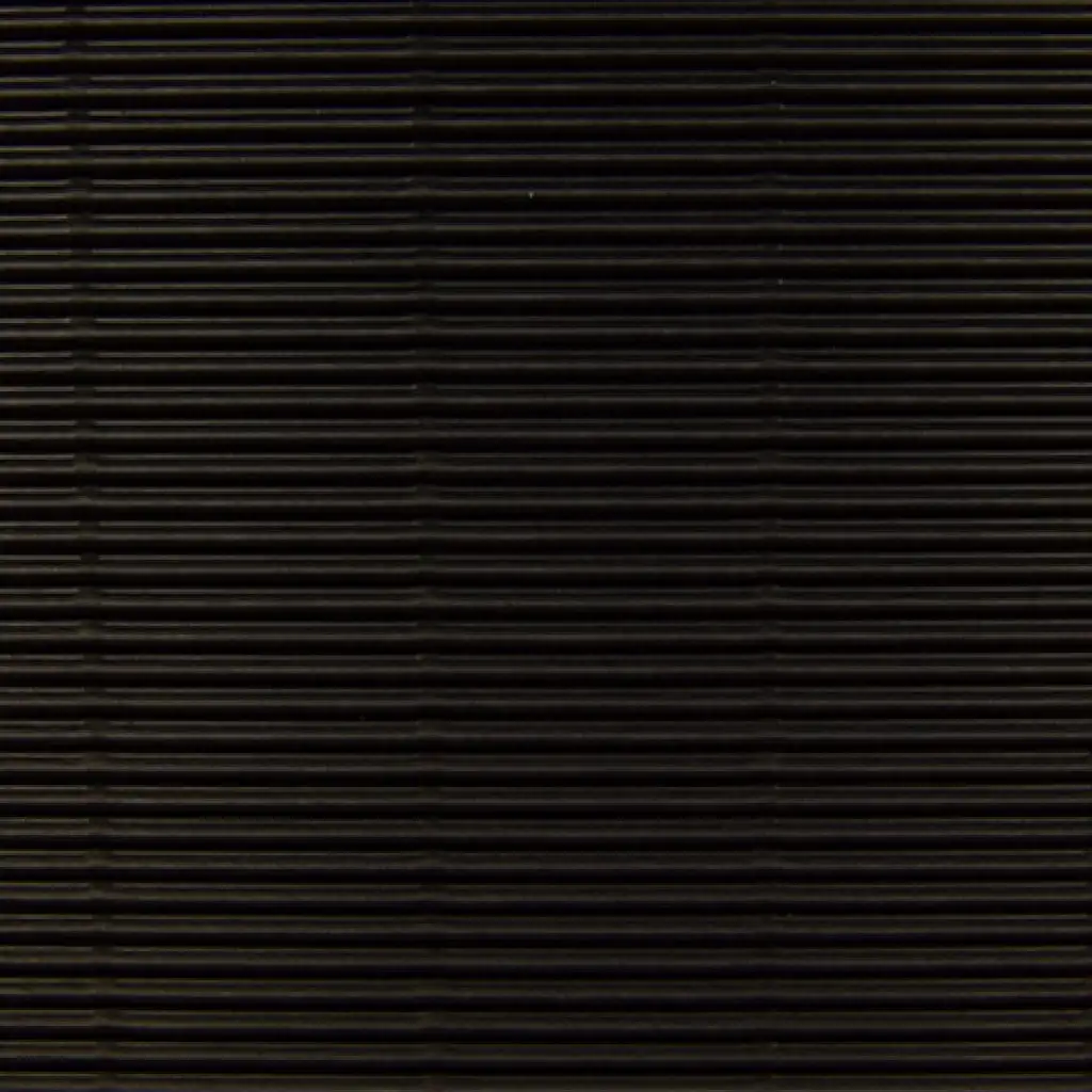 Čierna 3D vlnitá lepenka na dekoráciu B2 50x70cm 1ks