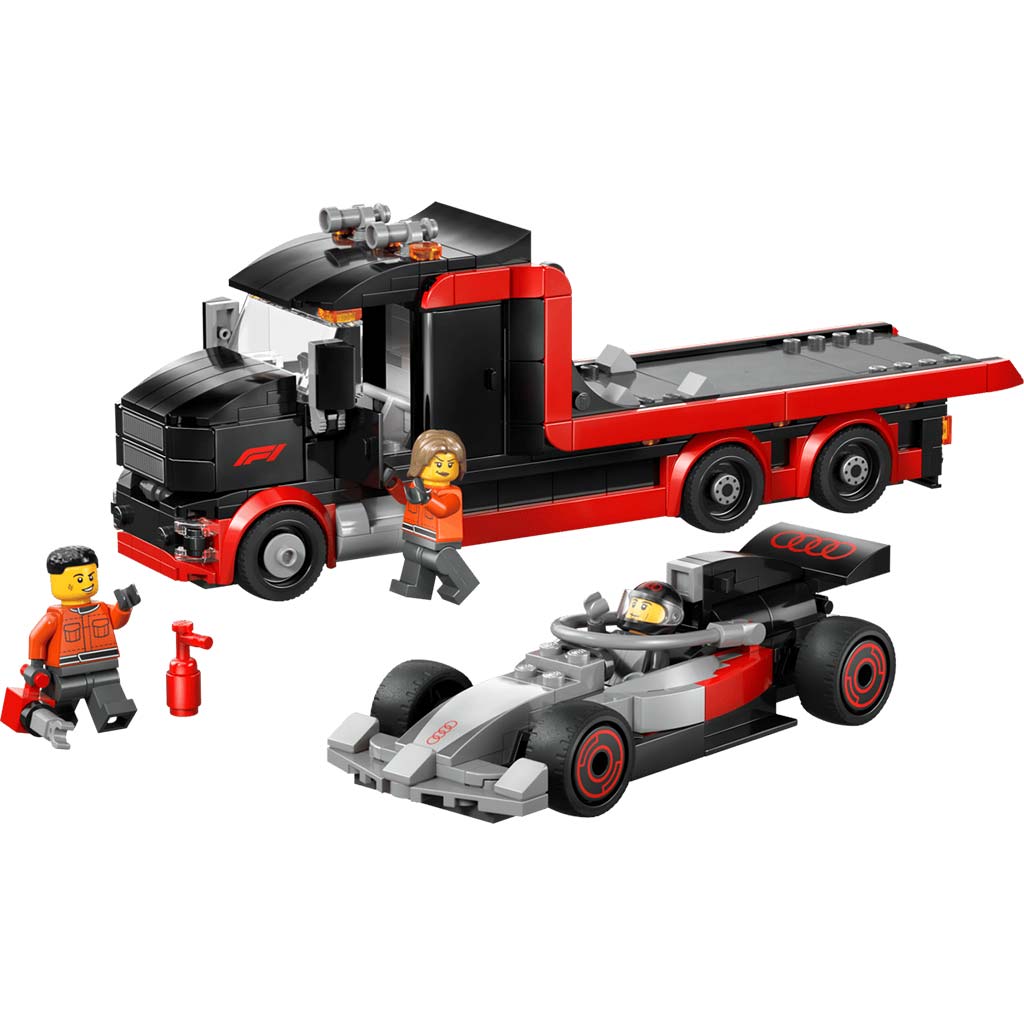 LEGO® City: F1® kamión s pretekárskym autom Audi F1® (60493) kép 2