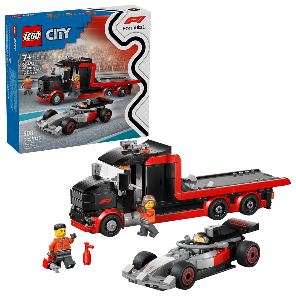 LEGO® City: F1® kamión s pretekárskym autom Audi F1® (60493)