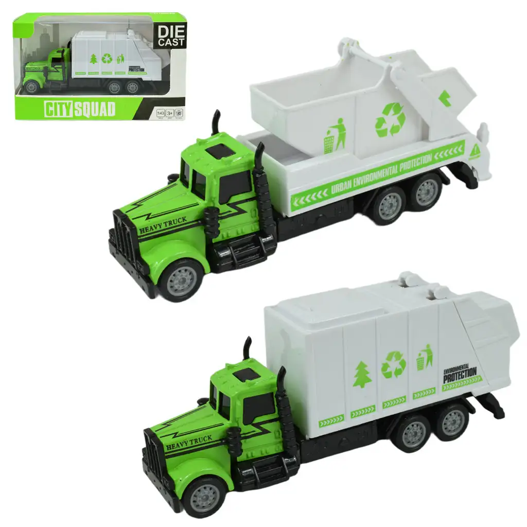 City Squad: Smetiarske auto so zotrvačníkom v dvoch variantoch 1ks