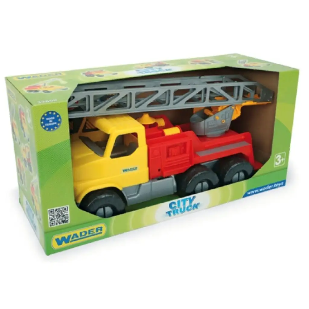 City Truck létrás tűzoltó teherautó - Wader kép 1