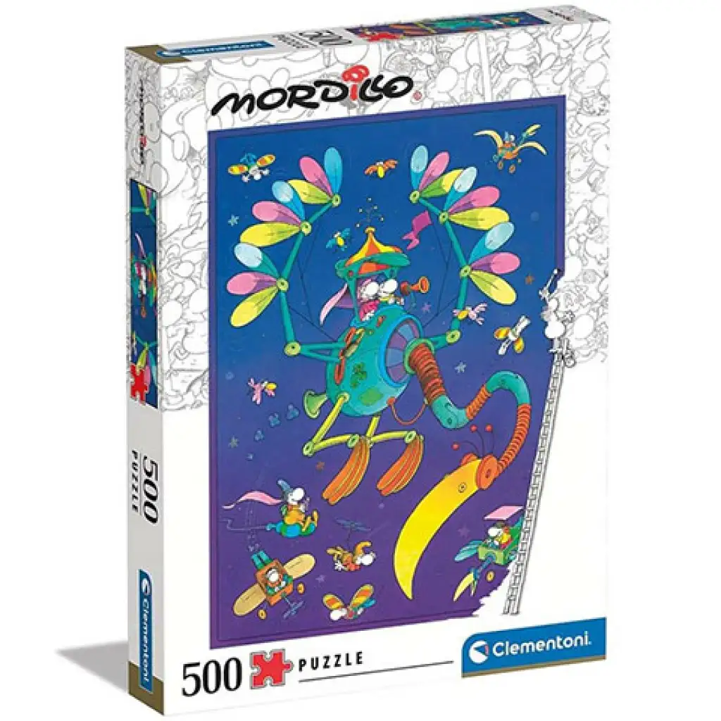 Mordillo Utazás puzzle 500db-os - Clementoni kép 1