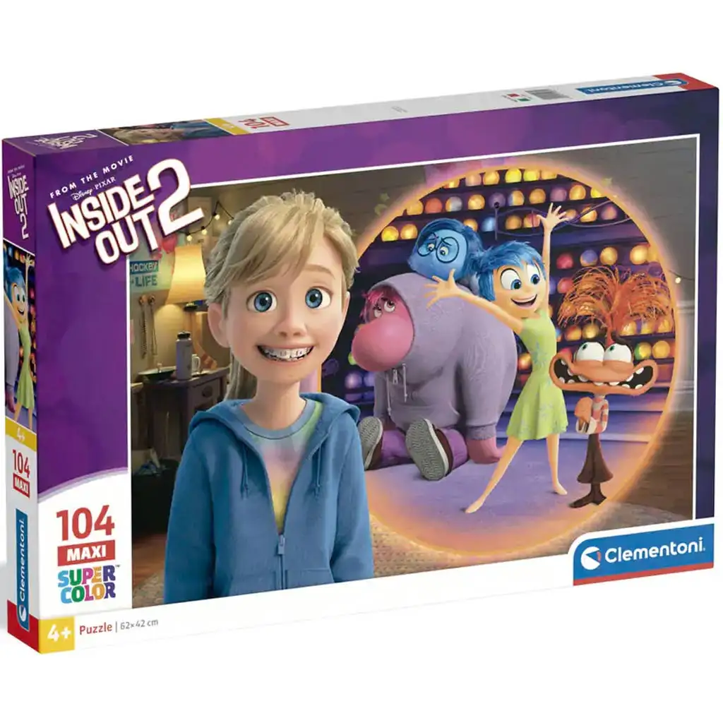 Agymanók 2: Maxi Super Color Puzzle 104 darabos - Clementoni kép 1