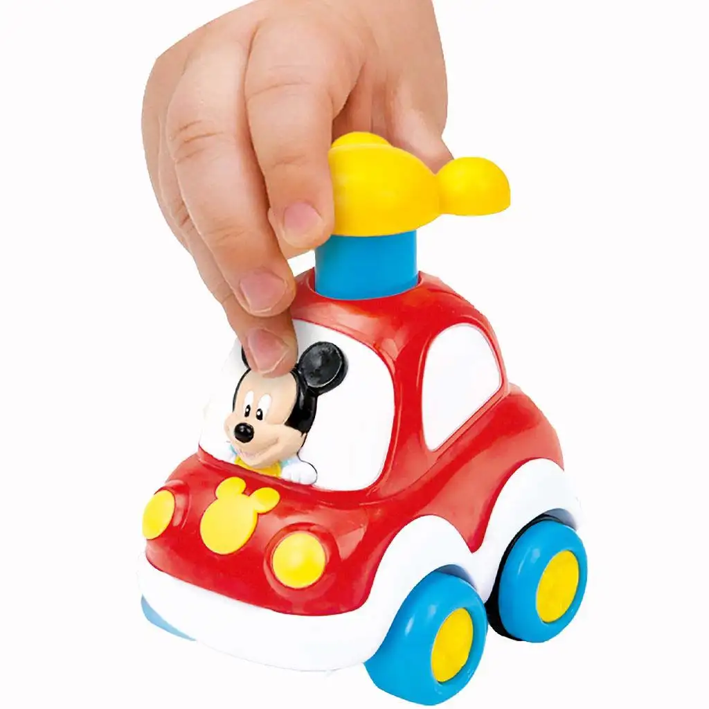 Clementoni Baby: Press&Go autíčko s Disney postavičkou v štyroch rôznych variantoch 1ks kép 2