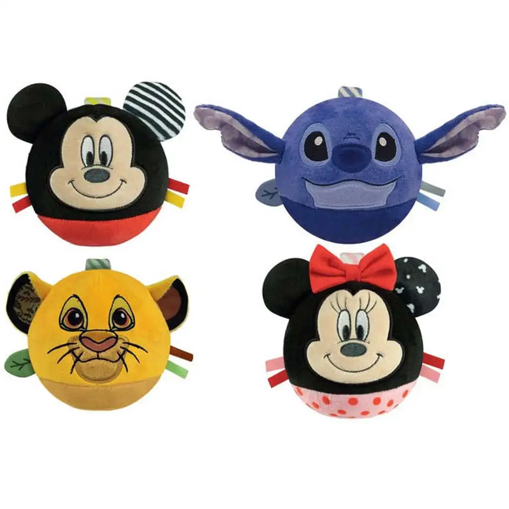 Clementoni Baby: Disney Baby mäkké plyšové loptičky v štyroch rôznych variantoch 1ks kép 2