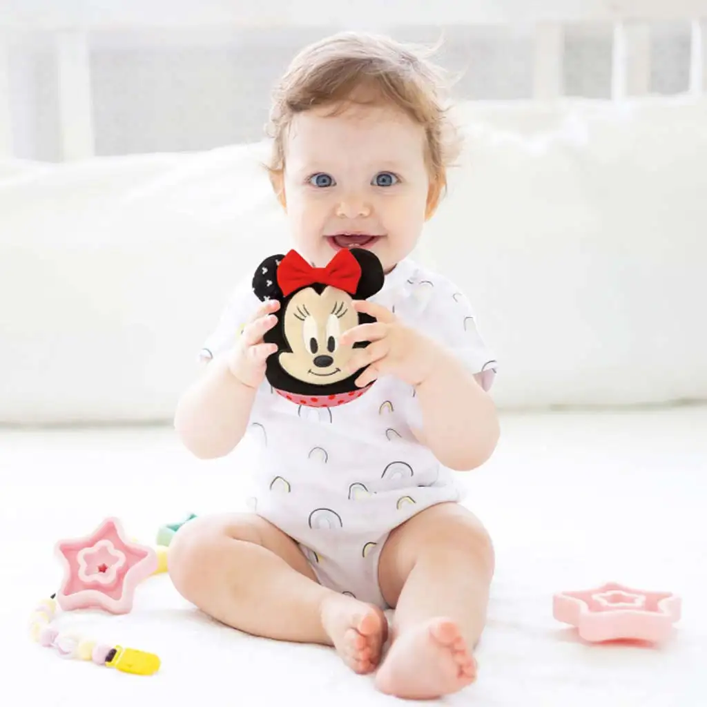Clementoni Baby: Disney Baby mäkké plyšové loptičky v štyroch rôznych variantoch 1ks kép 3