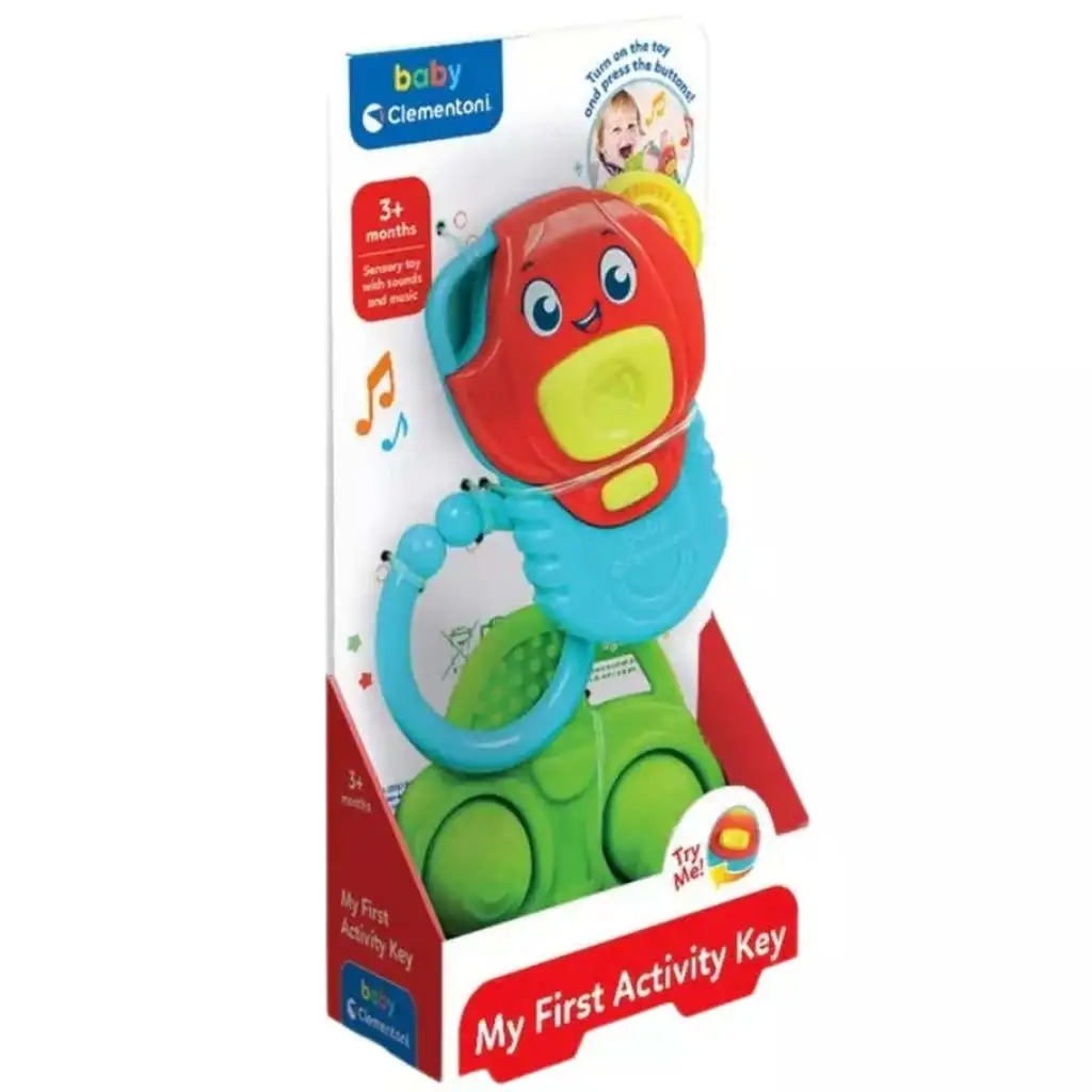 Clementoni Baby: Moje prvé kľúče interaktívna rozvojová hračka