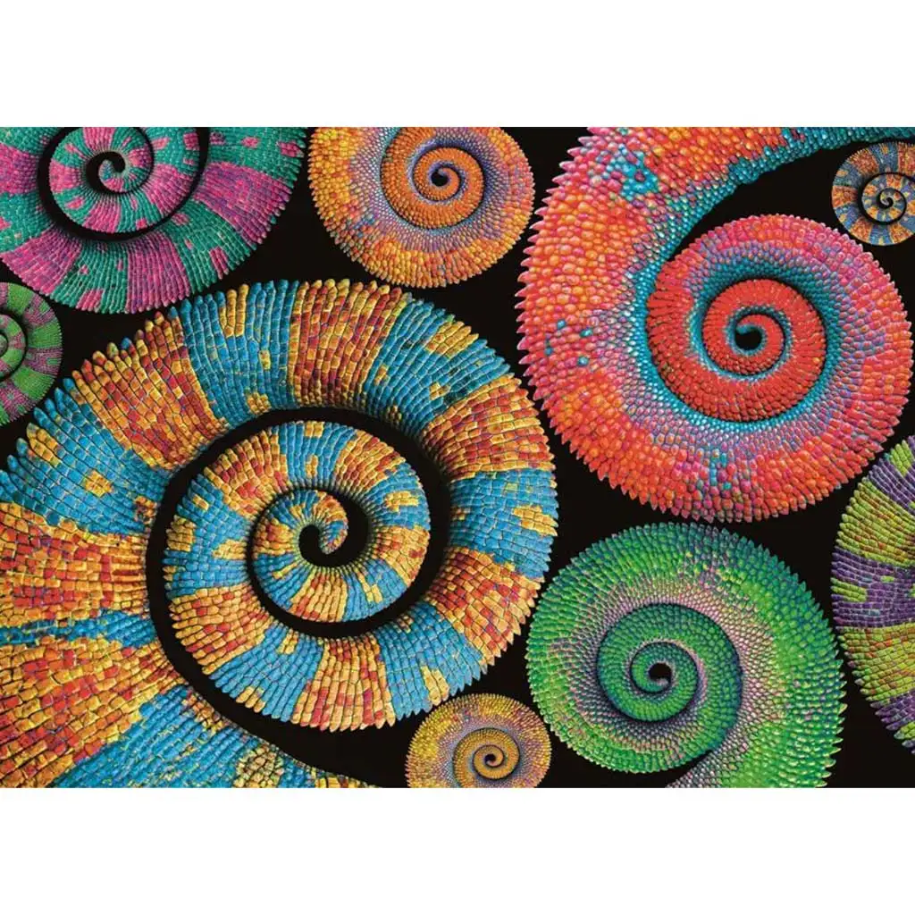 Colorboom: Puzzle s chameleónmi 500 ks - Clementoni kép 2