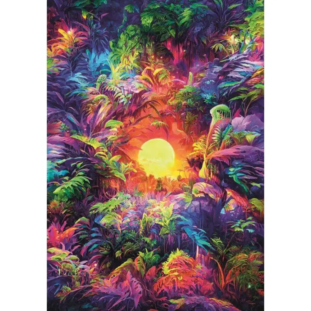 Colorboom: Psychedelické puzzle 500 ks - Clementoni kép 2