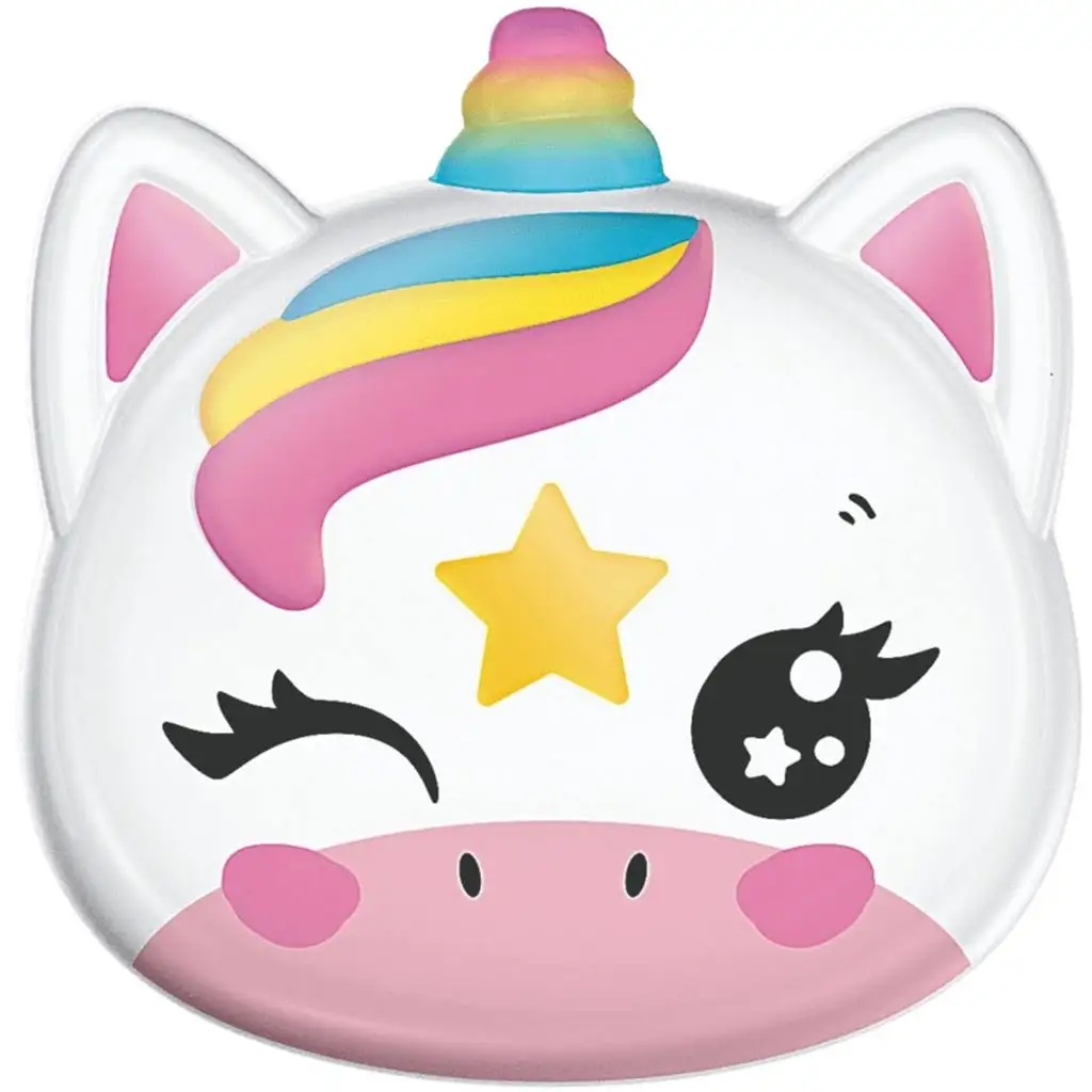 Crazy Chic: Očné tiene a aplikátor v úložnom boxe v tvare jednorožca - Clementoni kép 2