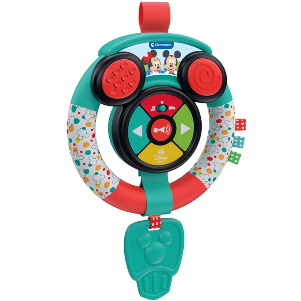 Disney baby: Mäkký interaktívny volant - Clementoni kép 2