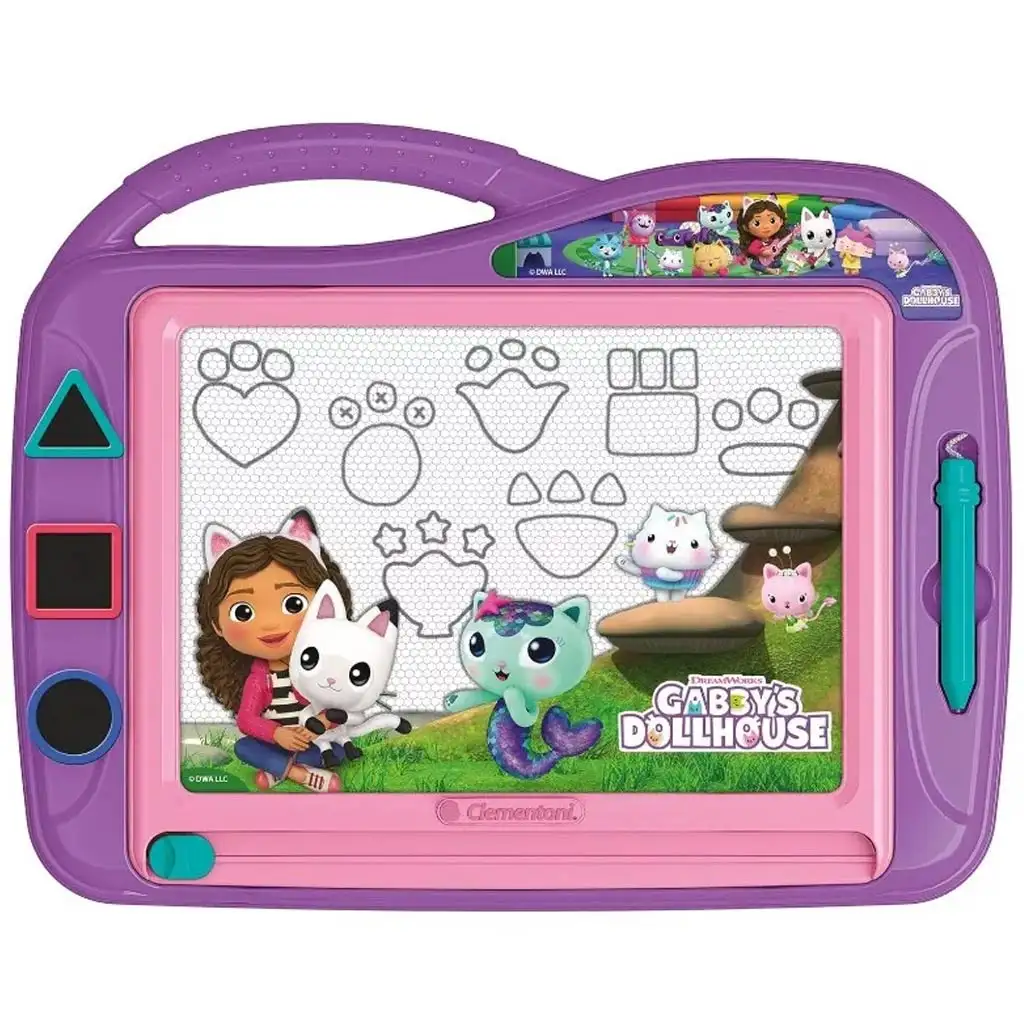 Gabi domček pre bábiky: Magnetická kresliaca tabuľa - Clementoni kép 2