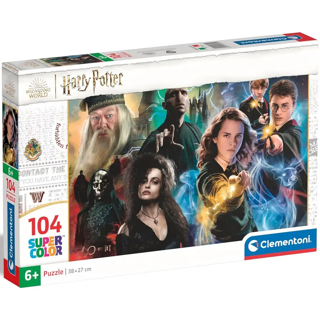 Harry Potter magické stretnutie 104-dielne supercolor puzzle - Clementoni