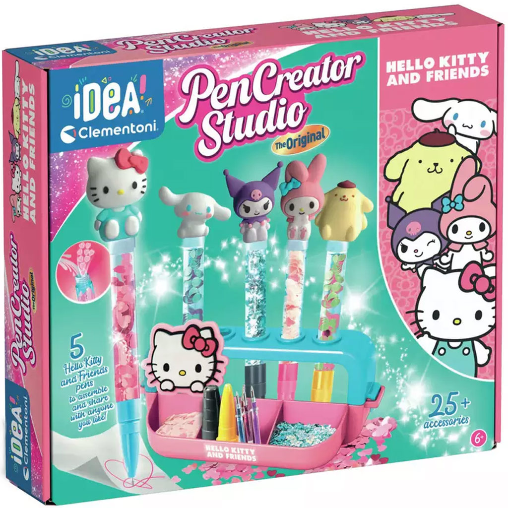 Idea! Hello Kitty tollkészítő kreatív stúdió játékszett - Clementoni kép 1
