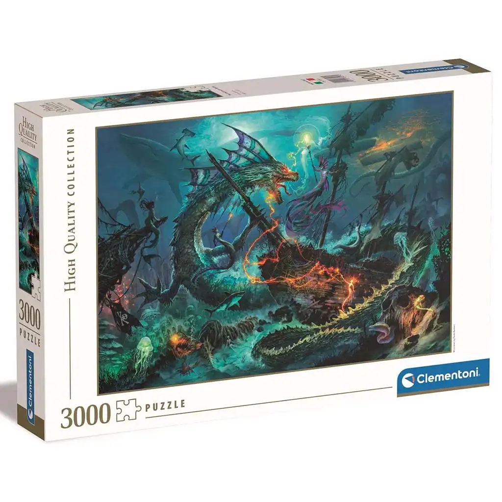 Clementoni: Víz alatti csata 3000db-os puzzle - High Quality Collection kép 1