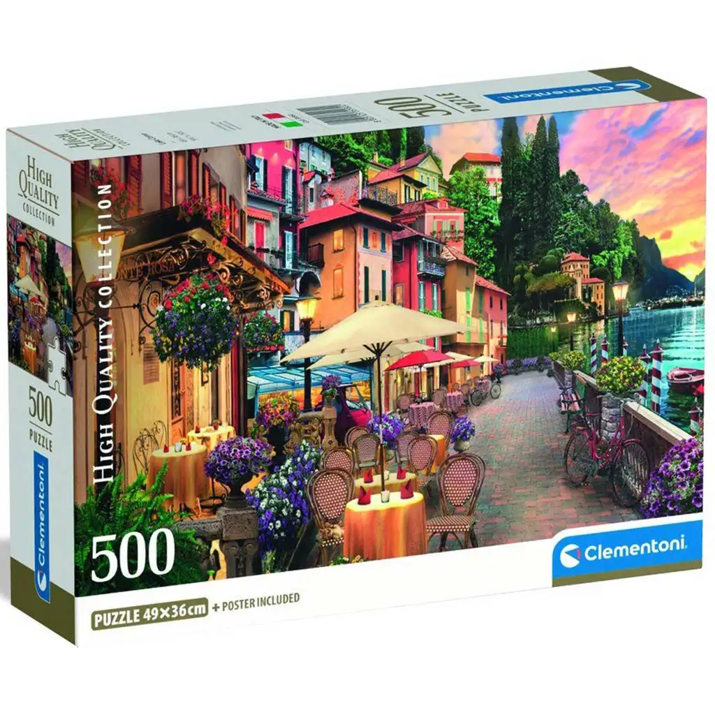 Como tó, Olaszország HQC 500 darabos puzzle - Clementoni kép 1